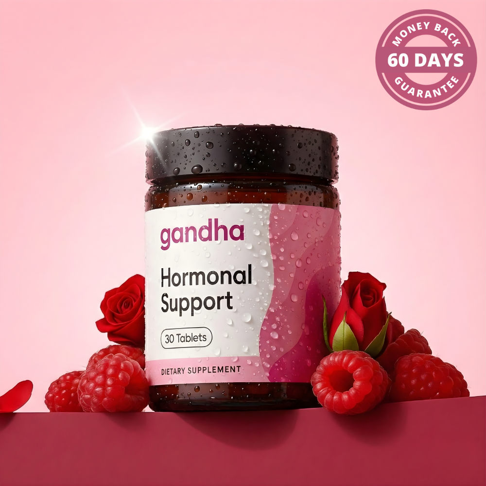 Experience Instant, All-Day Cortisol Relief with Gandha's Hormonal Support